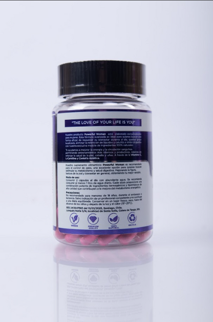 Powerful Woman® · Advanced Fat Burner  ·   Quemador de Grasa Avanzado con efecto Detox