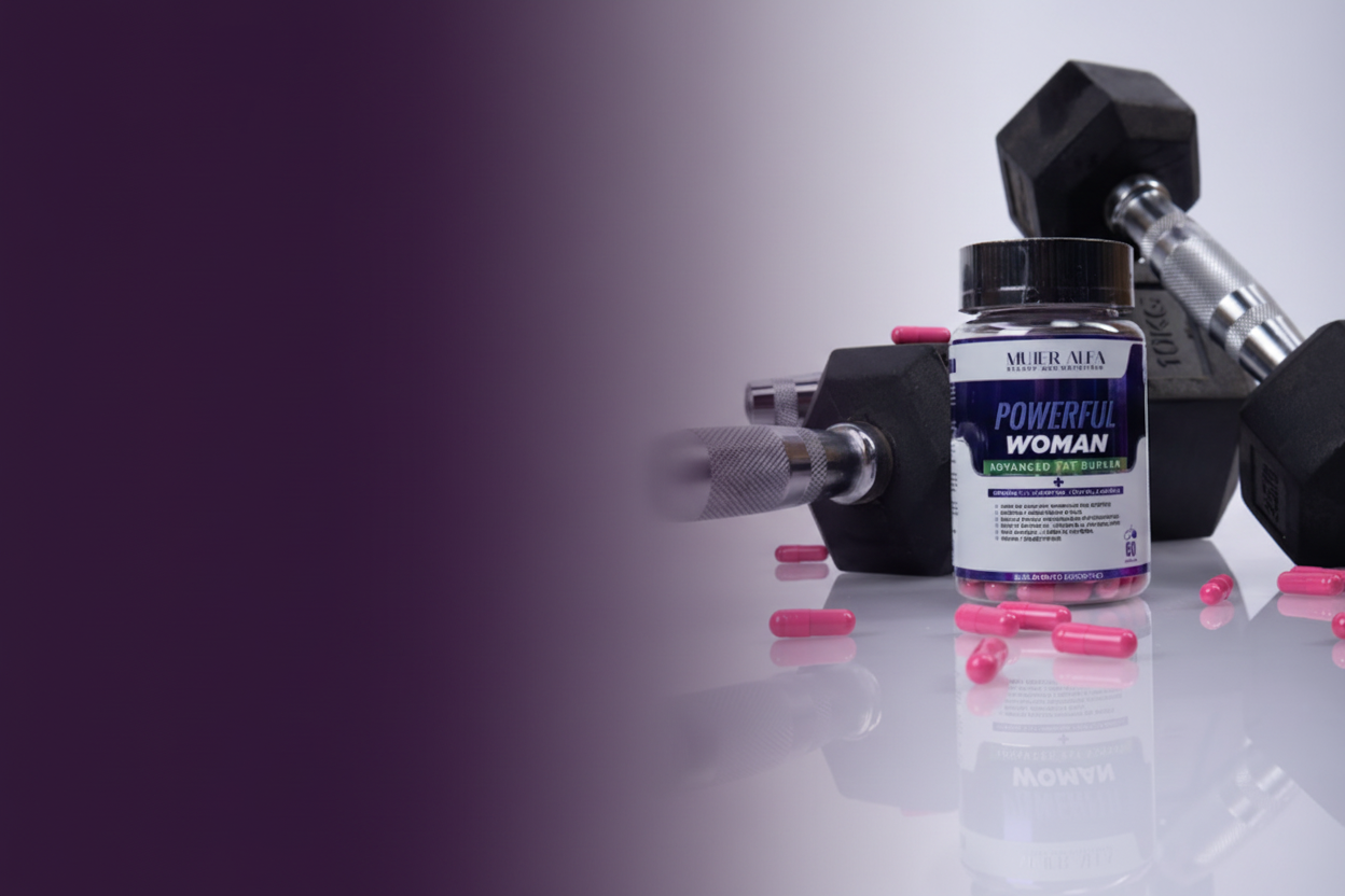 Banner Powerful Woman Morado